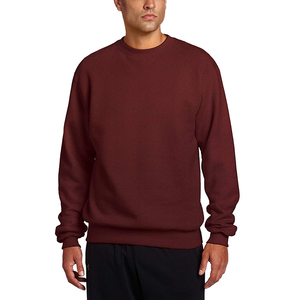 Sweat-shirts personnalisés en polyester 100% uni, col rond, pour hommes, vente en gros - Product Image 4