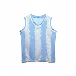 Personnalisez vos propres uniformes de basket-ball d'équipe, réversibles, unisexes, imprimés par sublimation, en mesh 100% polyester, séchage rapide, pour le printemps et l'été - Product Image 5