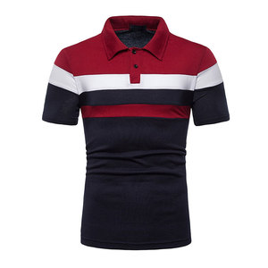 Camiseta Polo de Estilo Básico para Hombre, de Algodón, Manga Corta, con Cuello, Cómoda, Transpirable, Informal, Ropa de Verano para el Día a Día - Product Image 1
