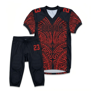 Proveedor de Uniformes de Fútbol Americano con Impresión por Sublimación Personalizada, Tela Transpirable y Costuras Reforzadas - Product Image 3