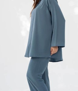 Ensemble coordonné pour femmes, tenue deux pièces, haut et pantalon assortis, mode décontractée d'été, confortable et élégant - Product Image 2