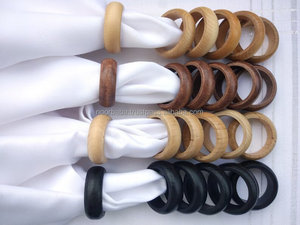 Chất Lượng Tốt Nhất Vòng Bầu Khăn Ăn Nhẫn Mộc Mạc Bằng Gỗ Khăn Ăn Chủ Cho Đám Cưới Và Nhà Bếp Trang Trí Nội Thất Cao Cấp Wedding Decors - Product Image 5