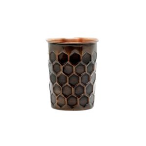 Luxury Hammered Pure Copper Tumblers <b>Set</b> of <b>6</b> Ayurveda Health Drinkware Water Drinking <b>Mugs</b> Cups Wholesale - Product Image 3