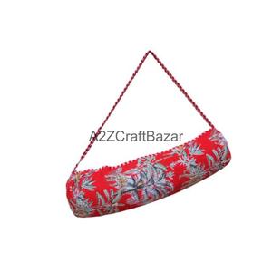 Bolsas de Yoga y Gimnasio 100% Algodón con Estampados de Animales, Acolchadas, Transpirables, Ligeras, Modernas, Unisex, Multifuncionales, con Cierre Ajustable - Product Image 1