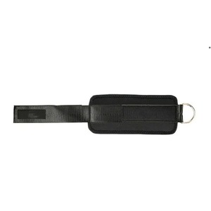 Correa de nailon negra para fitness con anillo de metal, equipo de ejercicio duradero para todas las edades - Product Image 1