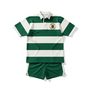 Uniforme de Rugby Duradero para Hombre, Impresión por Sublimación Completa, Absorbe la Humedad, Ropa de Entrenamiento, Logotipo Personalizado, Kits de Rugby para Partidos de Clubes y Equipos - Product Image 1