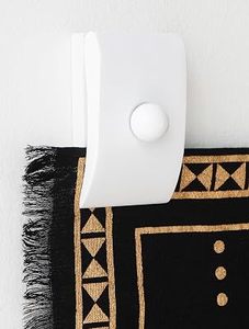 Set of 4 <b>Quilt</b> Hangers for Wall Display Wooden Fabric Blanket Tapestry Hanging Clips for Home Decor - Product Image 3