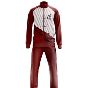 Traje Deportivo Personalizado al por Mayor para Hombre, de Poliéster, con Cierre de 1/4, para Entrenamiento, Fitness y Jogging - Product Image 1