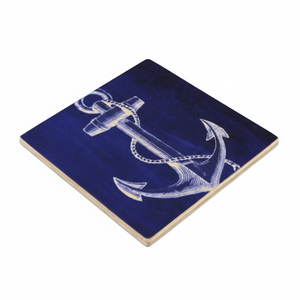 Replicartz - Posavasos de Resina Azul Plateado de Lujo |   Posavasos Cuadrado Ecológico para Mesa de Comedor, para Tazas de Café, Decoración del Hogar - Product Image 3