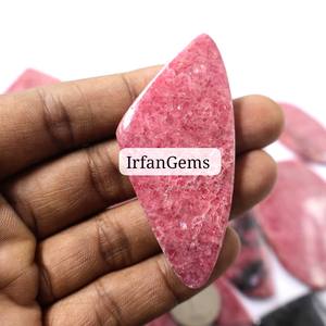 Lote al por Mayor de Rodonita Natural 100% en Rodajas de Diferentes Formas, Cristal de Rodonita Fina para Joyería, Piedra Preciosa Suelta - Product Image 4