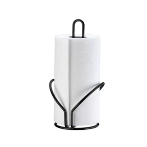 Exclusive Quality Metal <b>Paper</b> Towel Holder Stand Heavy Duty Free Standing <b>Kitchen</b> Roll Dispenser Luxury Home & Hotel Supplier - Product Image 2