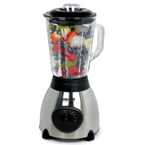 Frullatore con caraffa in vetro da 500W a 5 velocità e base in acciaio inossidabile - Product Image 1