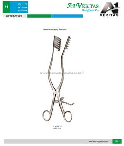 Rétracteur d'hémi-laminectomie A-1 VERITAS de qualité supérieure, 27 cm, en acier inoxydable, manuel, réutilisable, instrument chirurgical |   Kit de sutures - Product Image 5