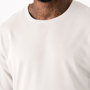 Custom Logo <b>Box</b> Tee Shirt Oversize Blank Cropped Top T-Shirt Heavyweight Cotton <b>Drop</b> Shoulder Boxy Fit T-Shirt for Men - Product Image 4