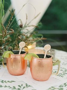 Copper <b>serving</b> mug <b>set</b> heritage market <b>beverage</b> cups handmade premium cocktail drink mugs durable finish - Product Image 5