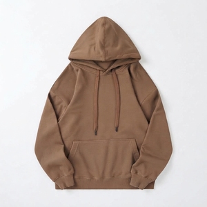 <b>Men</b> Top Selling Oversized Hoodie Custom Front Logo French Terry Hooded Sweatshirt Pullover Hoodie Streetwear Unisex 100% Cotton - Product Image 2