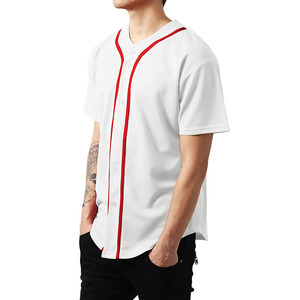 Nouveau maillot de baseball léger, respirant, confortable, de haute qualité, en polyester, personnalisable, à prix raisonnable. - Product Image 6