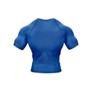 Vente en gros de rashguard de Jiu Jitsu Bjj personnalisé avec logo imprimé en 3D pour hommes, t-shirt de compression respirant Spiderman UPF50+ à manches courtes - Product Image 6