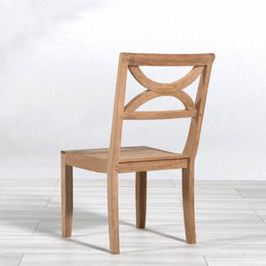 เก้าอี้พักผ่อนกลางแจ้งดีไซน์ทันสมัย ทำจากไม้สักแท้ แข็งแรง ทนทานต่อสภาพอากาศ เป็นมิตรกับสิ่งแวดล้อม เหมาะสำหรับโรงแรมและพื้นที่เชิงพาณิชย์ - Product Image 5