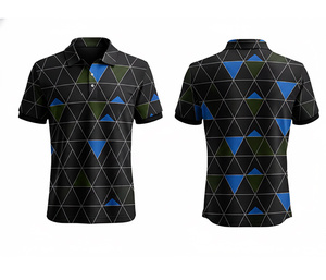 Camiseta Polo Sublimada con Impresión a Todo Color, Fabricante y Proveedor, Costuras Duraderas para Hombres, Mujeres y Jóvenes, Secado Rápido - Product Image 6
