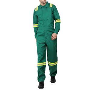 Custom Workwear Functional Full Sleeves Safety Coveralls Over waterproof best material <b>fire</b> proof coverall waterproof Working - Product Image 2
