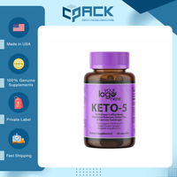 Exportateur d'origine américaine, prix bas, meilleure qualité, marque privée, solution unique, Keto 5 capsules Garcinia Green Coffee Dietary pour adultes