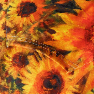 Sudadera con Capucha para Hombre SINEWY SPORTS, Estampado de Campo de Girasoles, Transpirable, 100% Algodón, Estilo Urbano Informal con Bolsillo Canguro, Invierno - Product Image 6