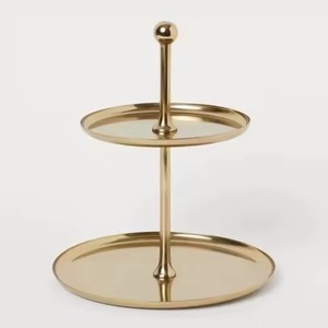 ขาตั้งเค้กโลหะทำมือรักษ์โลกสุดพิเศษ สำหรับจัดแสดงขนมหวานและคัพเค้ก ตกแต่งโต๊ะงานเลี้ยง - Product Image 4