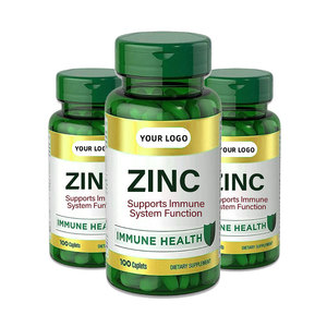 OEM çinko diyet takviyesi bağışıklık sağlık sistemi fonksiyonu toptan Vitamin çinko oksit destekler - Product Image 2