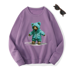 Custom Winter Women's O <b>Neck</b> Knitted Hoodie Front Logo Customized Color Eco-Friendly Fabric-Wholesale Rate Quick Dry - Product Image 5