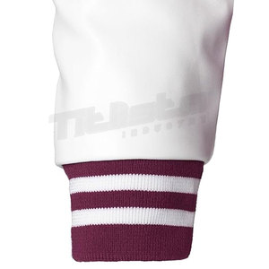 Chaqueta Letterman con Mangas de Cuero Personalizadas, Diseño Clásico Varsity, Cuerpo de Lana Resistente, Ropa Exterior Informal - Product Image 5