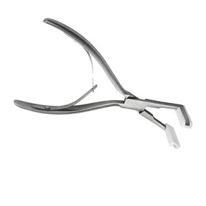 Pinzas para Extensiones de Cabello de Acero Inoxidable con Puntas de Nailon, Herramienta para Extensiones de Cabello con Micro Anillos, Pinza Profesional de Agarre Fuerte para Extensiones de Cabello - Product Image 5