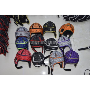 Pakistan Factory Made Portable Rugby Helmet Waterproof EVA Football Headgear Men Soft Shell Durable Cheap Price Helmets ODM OEM - Product Image 1