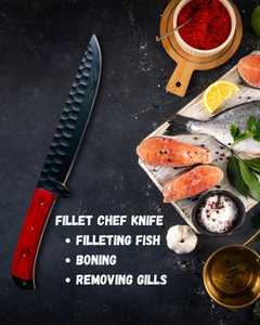 Custom Handmade <b>Knife</b> Set Durable Stainless Steel Blades High Quality <b>Kitchen</b> Tasks Chef <b>Knife</b> Set Available At Wholesale Rate - Product Image 4