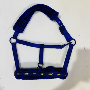 Licol rembourré en vison avec ruban et ajustement de couleur assortie en nylon durable Design de logo entièrement personnalisable fabriqué en Inde - Product Image 4