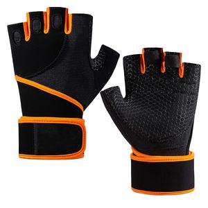 Guantes Deportivos Unisex de Medio Dedo, Impermeables, Antideslizantes, de Poliéster, con Cierre de Tirón, Ligeros, para Ciclismo, Levantamiento de Pesas y Gimnasio - Product Image 1
