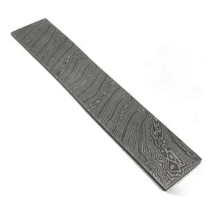Burraq OEM Cuchillo de Acero de Damasco de 12 Pulgadas Hecho a Mano Personalizado, Hoja Fija para Fabricación de Cuchillos, DIY Industrial, Personalizado de 24 Pulgadas - Product Image 2