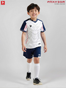 Ensemble de maillots de football personnalisés, séchage rapide, respirant, uniforme d'équipe de football, adultes, enfants, logo personnalisé, OEM ODM Phantor JP - Product Image 5