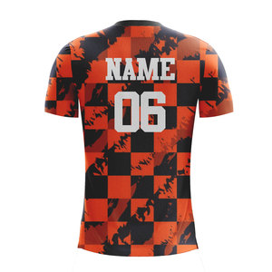 เสื้อกรรมการฟุตบอลสั่งทำราคาส่ง เสื้อฟุตบอลโพลีเอสเตอร์ 100% ชุดทีมฟุตบอลสำหรับผู้ใหญ่ ปรับแต่งได้เต็มที่ - Product Image 2