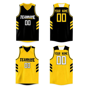 Maillot de baseball unisexe 100% polyester à séchage rapide, brodé, manches courtes, uniforme d'équipe avec logo personnalisé - Product Image 2
