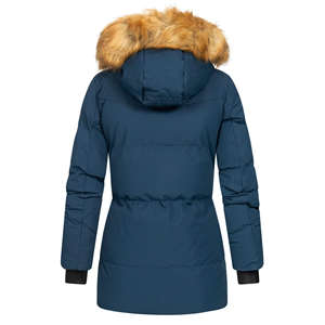 Veste parka à capuche zippée de haute qualité à prix compétitif, pour la saison hivernale, utilisation longue durée, pour femmes - Product Image 3