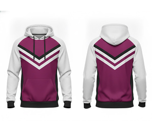 Vente en gros de sweats à capuche athlétiques entièrement sublimés – Sweats à capuche personnalisés pour équipes, hommes, femmes, jeunes, veste à capuche d'entraînement, vêtements de sport - Product Image 1