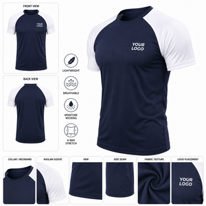 Camiseta de Entrenamiento OEM al por Mayor para Hombre, Tejido de Malla Transpirable y Diseño de Hombros Caídos, Ideal para Entrenamientos de Gimnasio en Verano - Product Image 2