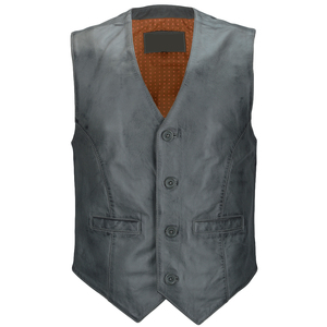 Chaleco de cuero para hombre de manga larga, último diseño, para adultos, última moda, ropa de cuero para motocicleta, chaleco para hombre en venta en línea - Product Image 1