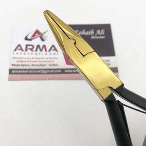 คีมต่อผมสแตนเลสเกรดแบนรูปทรงแบนอเนกประสงค์ติดป้ายได้ตามต้องการ - Product Image 6