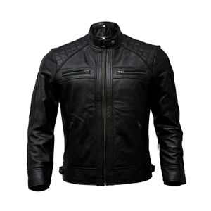New Design Casual Sport Wear <b>Leather</b> Waterproof Windproof Motocross Body <b>Cheap</b> Racing <b>Jacket</b> Best Selling Price for <b>Men</b> - Product Image 2