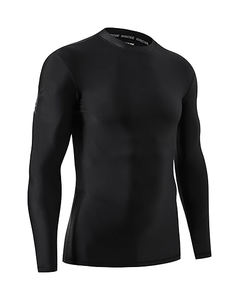 ADOREISM Camiseta de compresión unisex de manga corta con protección solar UPF 50+, transpirable y de secado rápido - Product Image 2