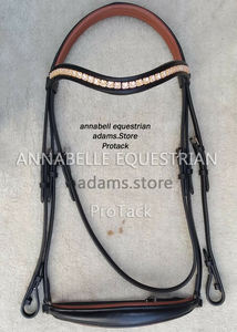 Brida para Caballo de Cuero Genuino de Primera Calidad al por Mayor, Equipo de Equitación Resistente al Mejor Precio al por Mayor - Product Image 5