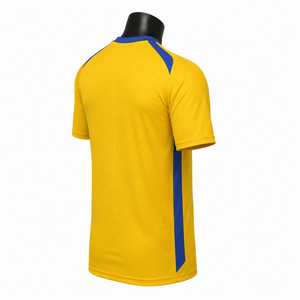 Camiseta de Fútbol de Manga Corta Personalizada al por Mayor para Entrenamiento de Verano con Estampado Frontal, Ligera, para Hombre - Product Image 4
