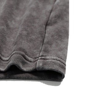 Pantalones cortos tie-dye de diseño personalizado para hombre, estilo urbano, tejidos, lisos, en diferentes colores, a la venta, con estampado sólido. - Product Image 4